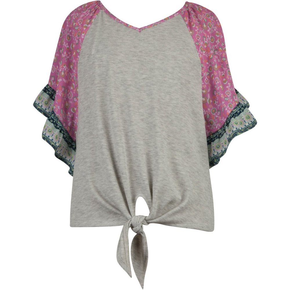 Speechless Girls Angel Sleeve Top